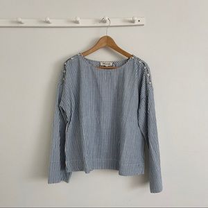 Madewell Railroad Stripe Top